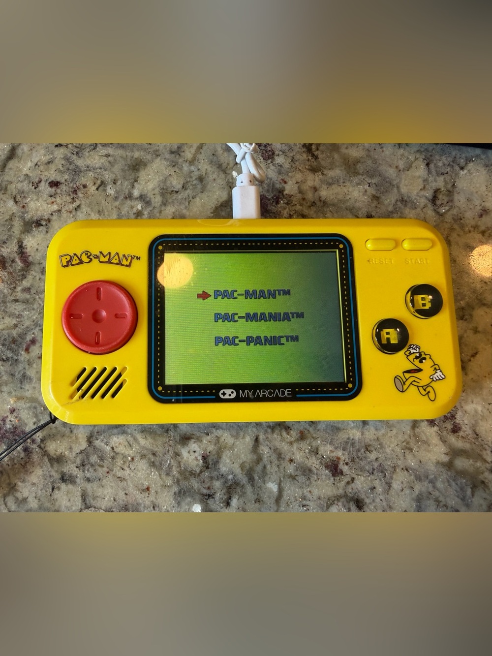 MyArcade Yellow Pac-Man Portable Handheld Game